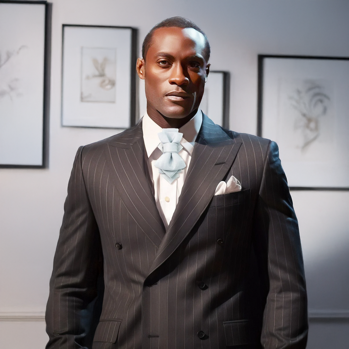 BOW TIE "DOVE OF PEACE"