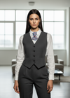 Woman wearing a gray vest over a patterned shirt in an indoor setting, andmade luxury necktie, plaid bow tie, white shirt, gray vest, elegant, modern room
Women's luxury necktie, plaid bow tie, unique accessory, handmade quality, formal wear
Designer bow tie, sophisticated women's fashion, stylish accessory, premium quality, professional
Plaid necktie for women, upscale fashion, distinctive style, high-quality, business attire