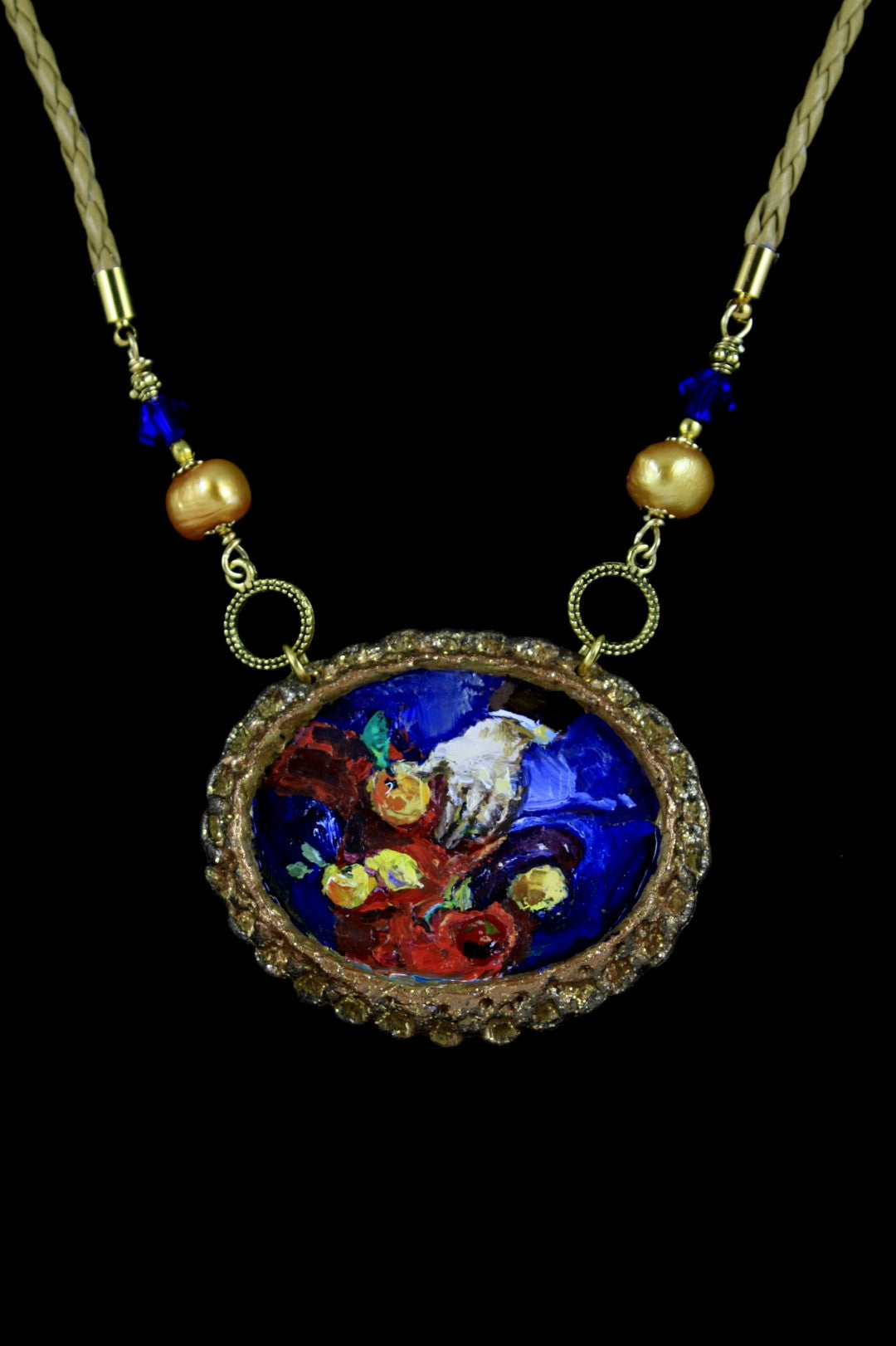 NECKLACE STILL LIFE created by painter Marijus Piekuras
