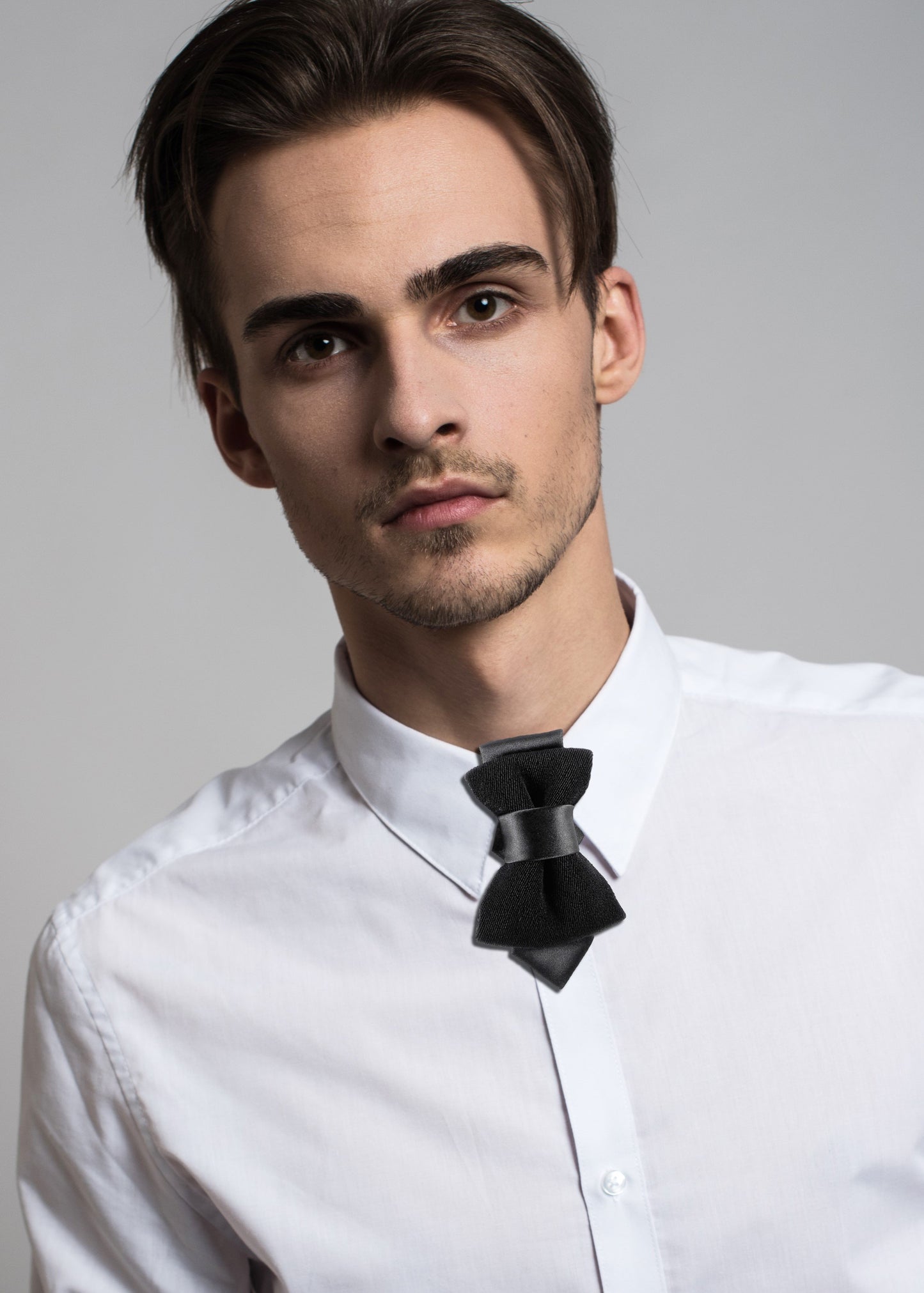Bow Tie, Tie for wedding suite BLACK VELVET hopper tie Bow tie, Tie for the wedding suite