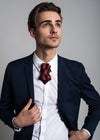 Bow Tie, Tie for wedding suite BORDEAUX I hopper tie Bow tie, bordeaux tie