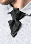 Unique black tie , Unique tie "Viktor" | Rutytie.com  https://www.rutytie.com/products/unique-tie-viktor  Unique tie "Viktor" - an elegant, yet slightly austere accent will bring out your masculine side. Black color beutifuly frames and highlights facial features.