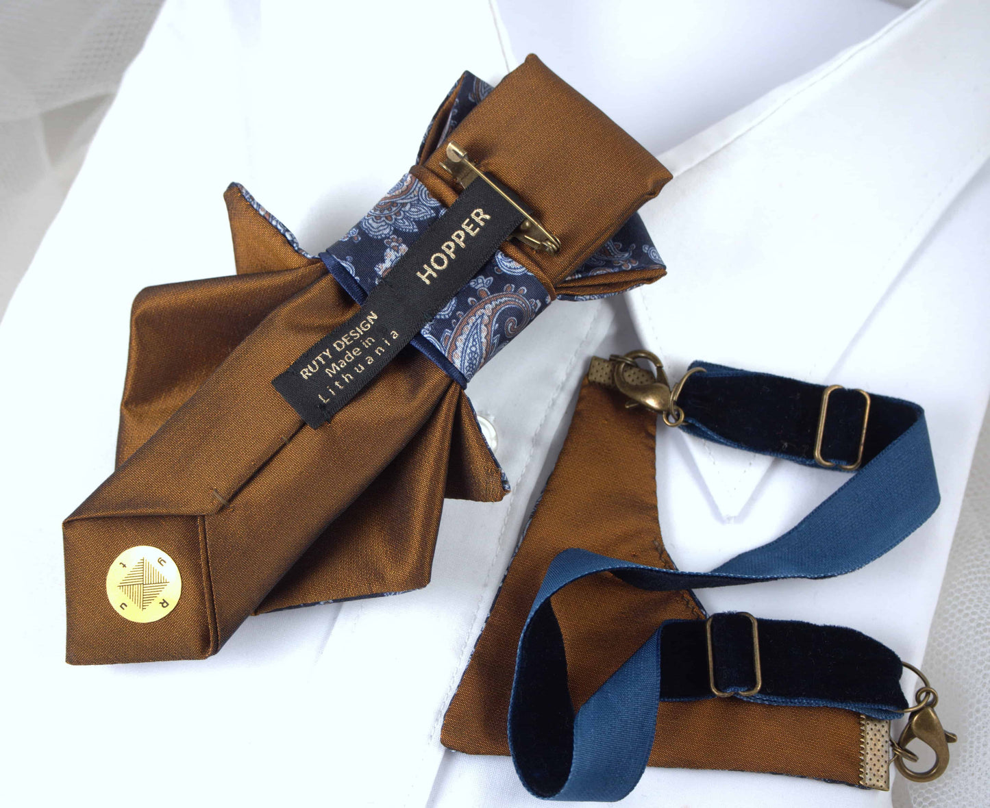 HOPPER TIE ORIENTAL TALE JABOT  FOR LADIES