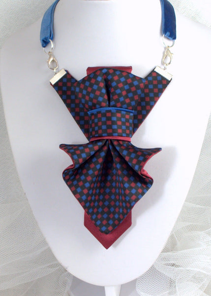 Hopper bow tie Ruty Design Bow Tie Original vertical bow tie Hand made, tie for women