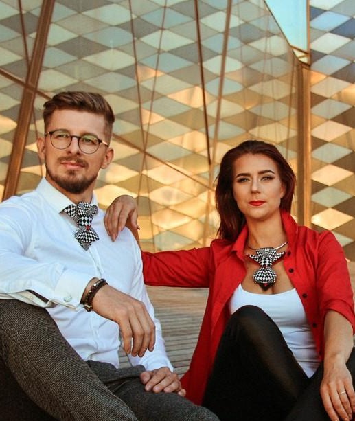 HOPPER TIE CHESS BIRD  FOR LADIES