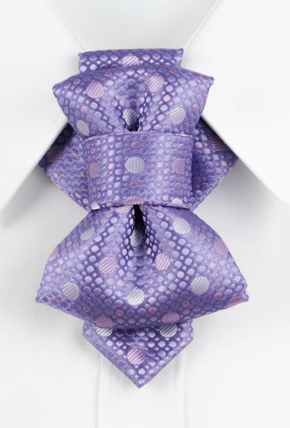 Bow Tie, Tie for wedding suite LILAC hopper tie Bow tie, pre-tied vertical bow tie