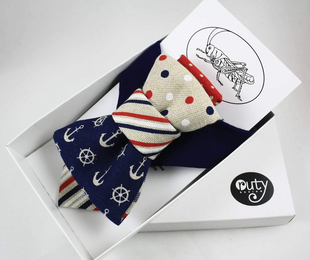Bow Tie, Tie for wedding suite MARINE I hopper tie Bow tie