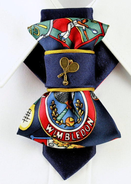 HOPPER  bow TIE TENNIS, sport bow tie, Bow tie hopper tie, Ruty Design, Bow tie, Vertical hopper hand made tie, tennis sport bow tie