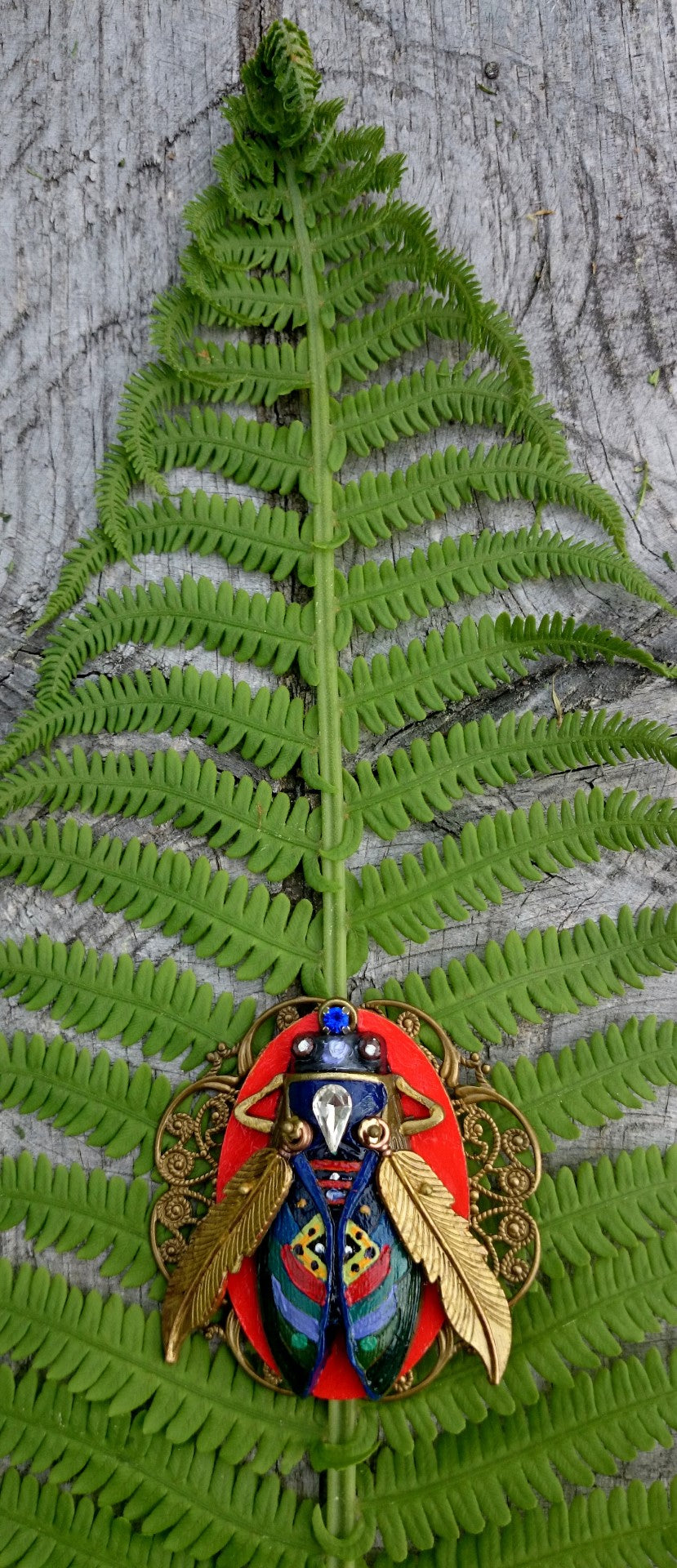 NECKLACE MEXICAN created by painter Marijus Piekuras