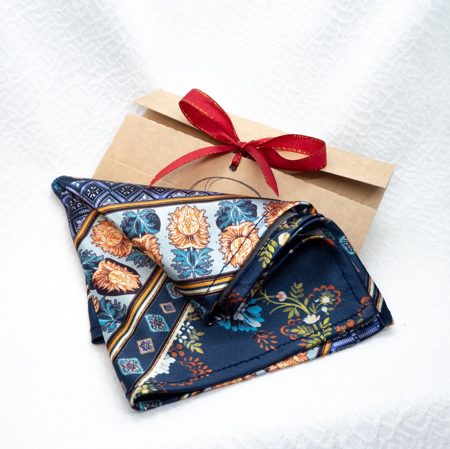 Pocket square "Ornaments "