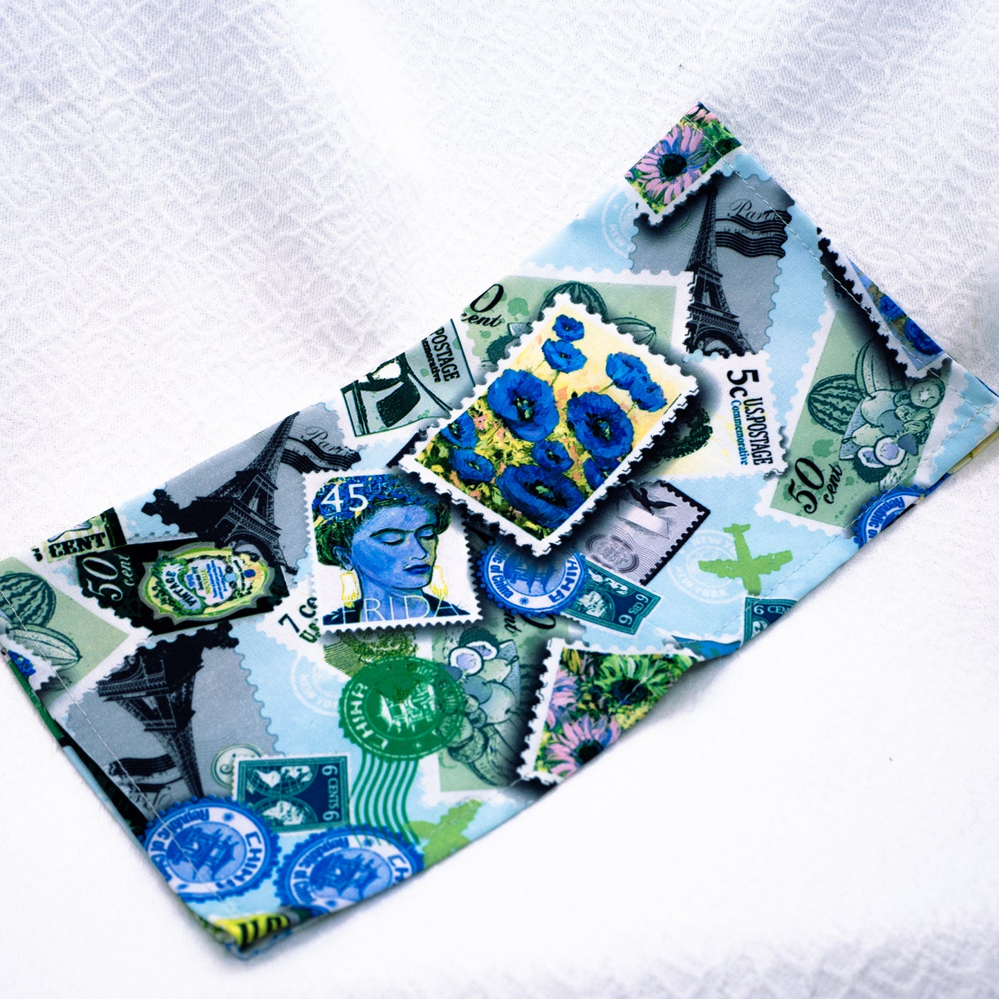 Pocket square "Postage stamps "