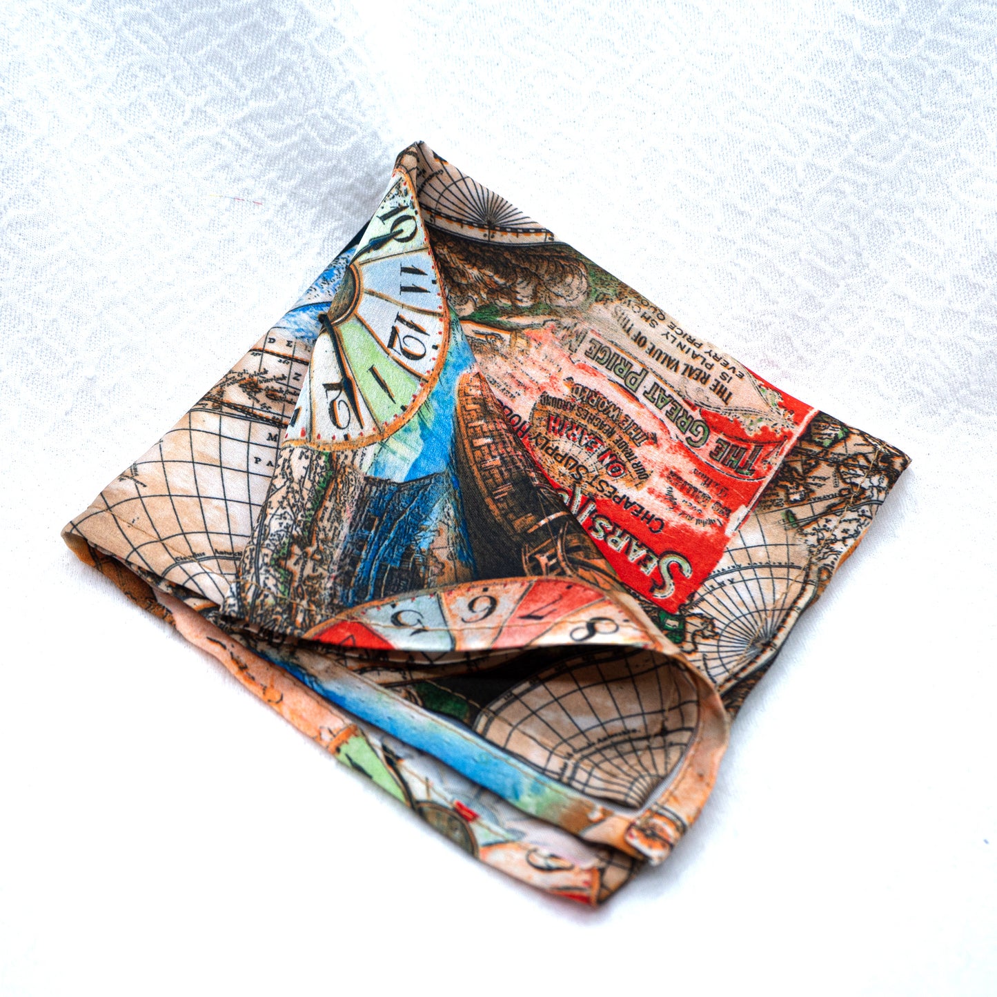 Pocket square "Travel "