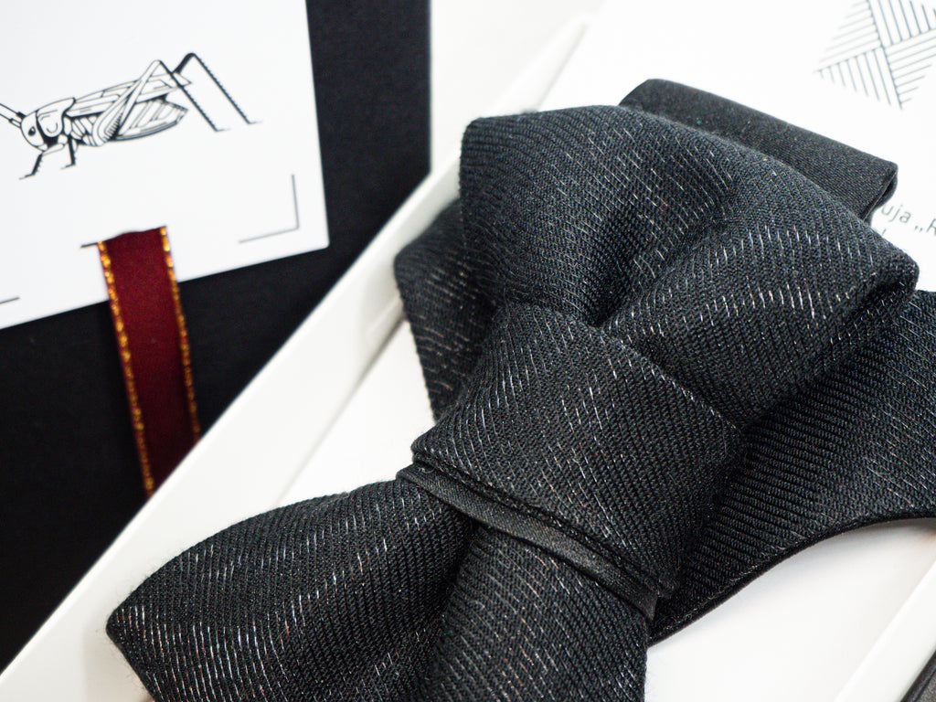 HOPPER TIE "THE BLACK SHINING"