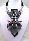 Tie "Chess Jabot" for ladies