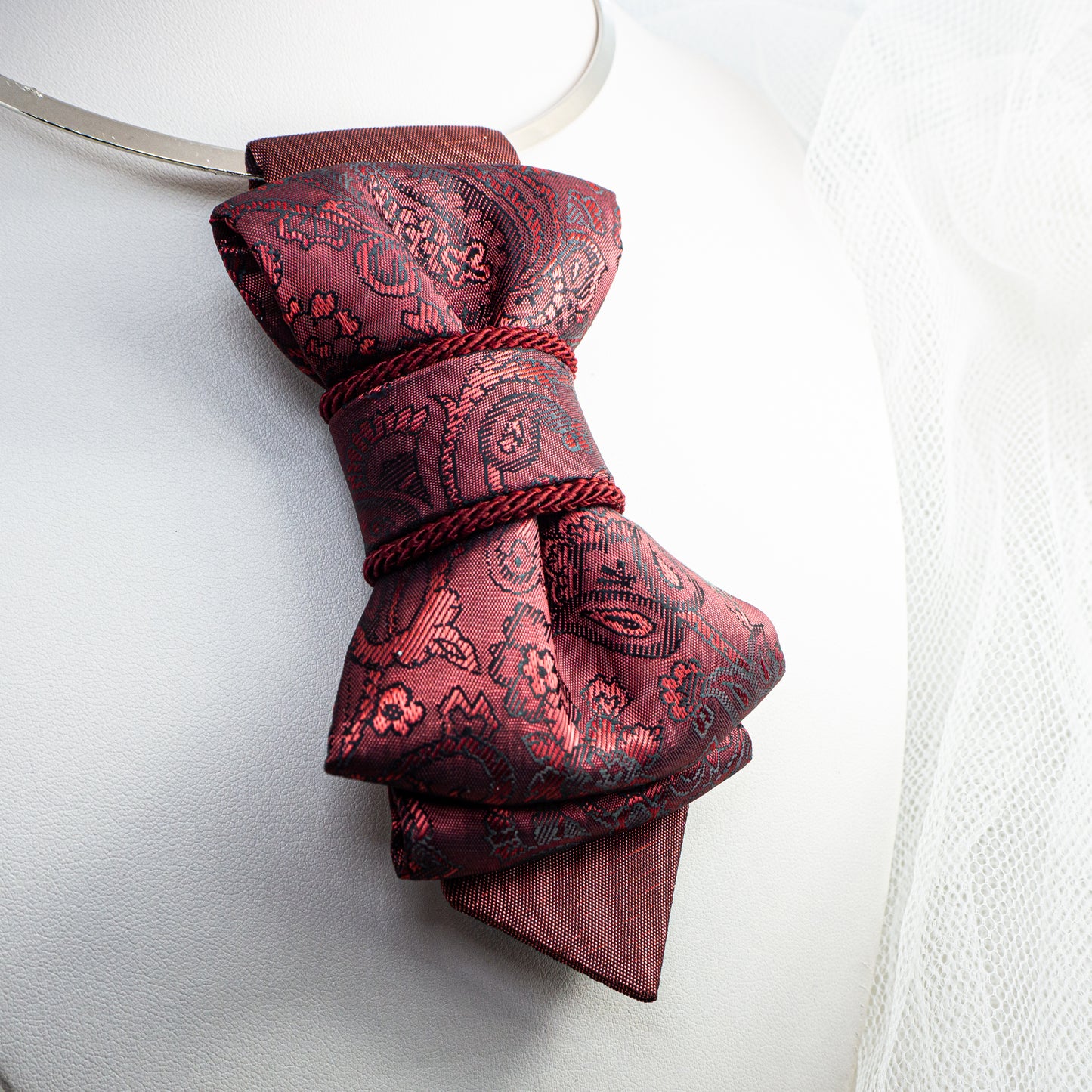 NECKTIE "ROSE WINE "FOR LADIES"