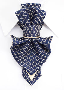 Female bow tie "Blue gothic"