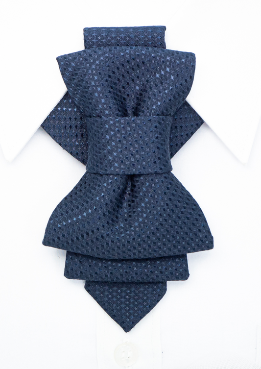 Wedding bow tie "ROMAN", Blue necktie for groom, Blue necktie for gift, Hopper tie "Roman", Kitoks kaklaraištis, kitokia peteliškė