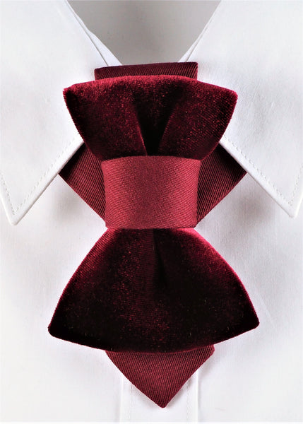Bow Tie, Tie for wedding suite THE ROYAL BURGUNDY hopper tie Bow tie