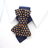 Bow tie with triangles, colorful bow tie, Blue hopper tie, vedding necktie Pythagoras Necktie, Geometric Bow Tie for Men, Unique Patterned Necktie, Blue and Orange Tie, Modern Cravat, Mathematically Inspired Style, Intellectual Accessory, Handmade Neckwear, Mens Fashion Accessory, Stylish Suit Addition, Distinctive Gift Tie, Shopify First Photo Tie