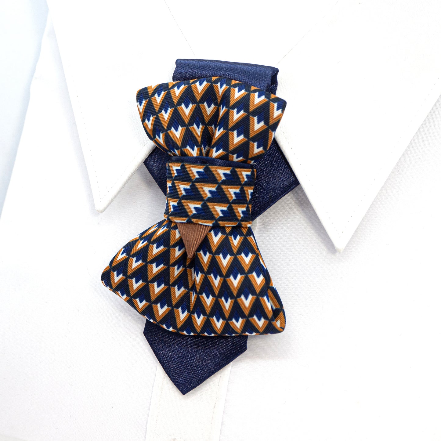 Bow tie with triangles, colorful bow tie, Blue hopper tie, vedding necktie Pythagoras Necktie, Geometric Bow Tie for Men, Unique Patterned Necktie, Blue and Orange Tie, Modern Cravat, Mathematically Inspired Style, Intellectual Accessory, Handmade Neckwear, Mens Fashion Accessory, Stylish Suit Addition, Distinctive Gift Tie, Shopify First Photo Tie