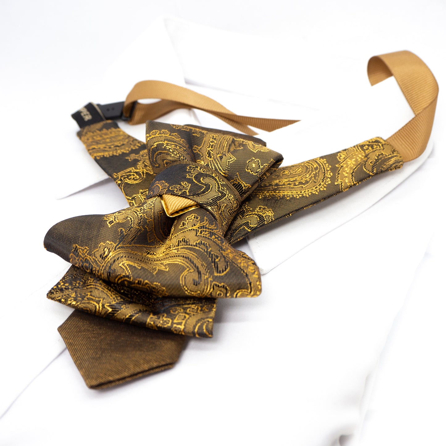 khaki bow tie, unisex khaki bow tie, unique bow tie, khaki color necktie, hopper tie for men