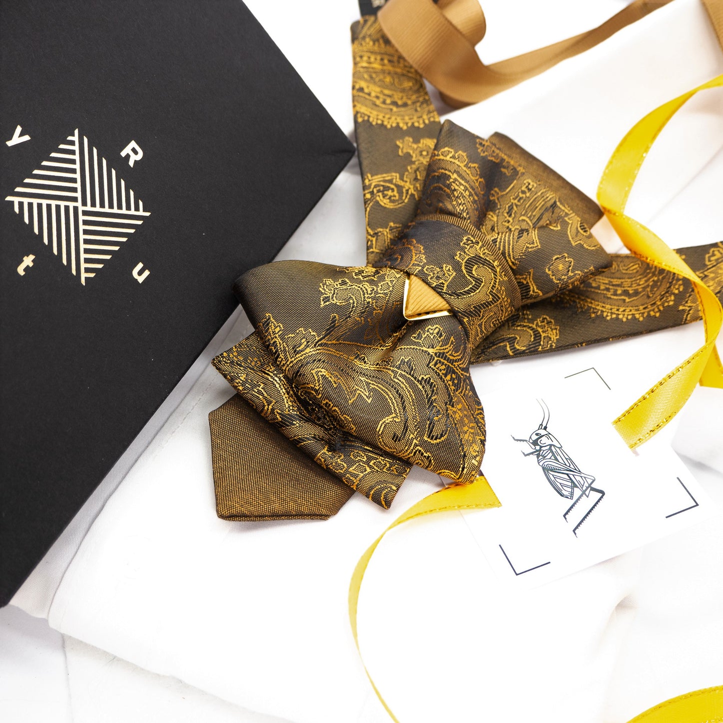 khaki bow tie, unisex khaki bow tie, unique bow tie, khaki color necktie, hopper tie for men