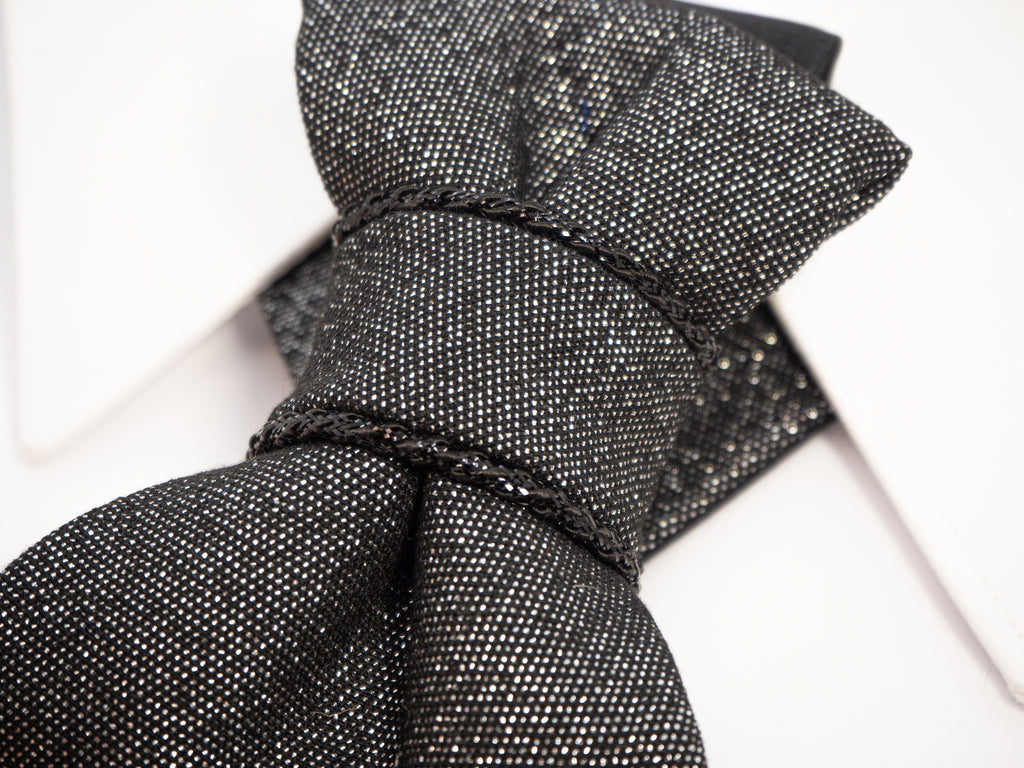 Black luxury bow tie
Handmade wedding bow tie
Unique design necktie
Elegant black bow tie
Luxury quality bow tie
Formal event bow tie
Groom wedding accessory
Unisex fashion bow tie
Handcrafted men’s tie
Modern black neckwear
Premium bow tie
Statement fashion accessory
Minimalist black bow tie
Perfect gift for him
Sophisticated evening wear