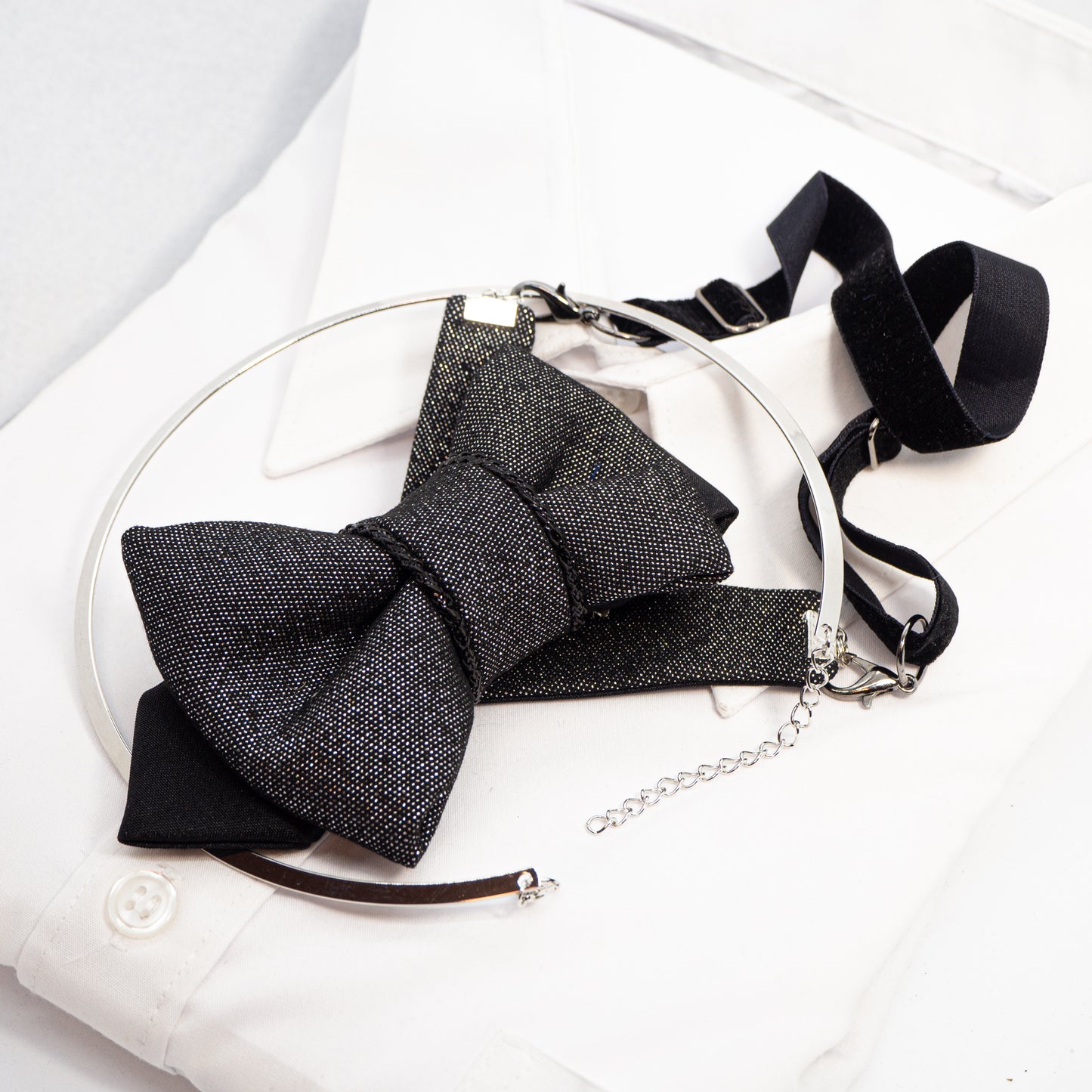 Black luxury bow tie
Handmade wedding bow tie
Unique design necktie
Elegant black bow tie
Luxury quality bow tie
Formal event bow tie
Groom wedding accessory
Unisex fashion bow tie
Handcrafted men’s tie
Modern black neckwear
Premium bow tie
Statement fashion accessory
Minimalist black bow tie
Perfect gift for him
Sophisticated evening wear