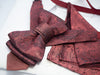 Red bow tie, inovative bow tibow tiee, christening bowtie, Vilnius tie, LGBT bowtie, bow & tie