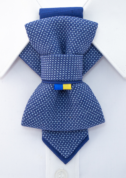 blue and yellow tie, tie with ukrainian flag, ukraine tie, kiev tie