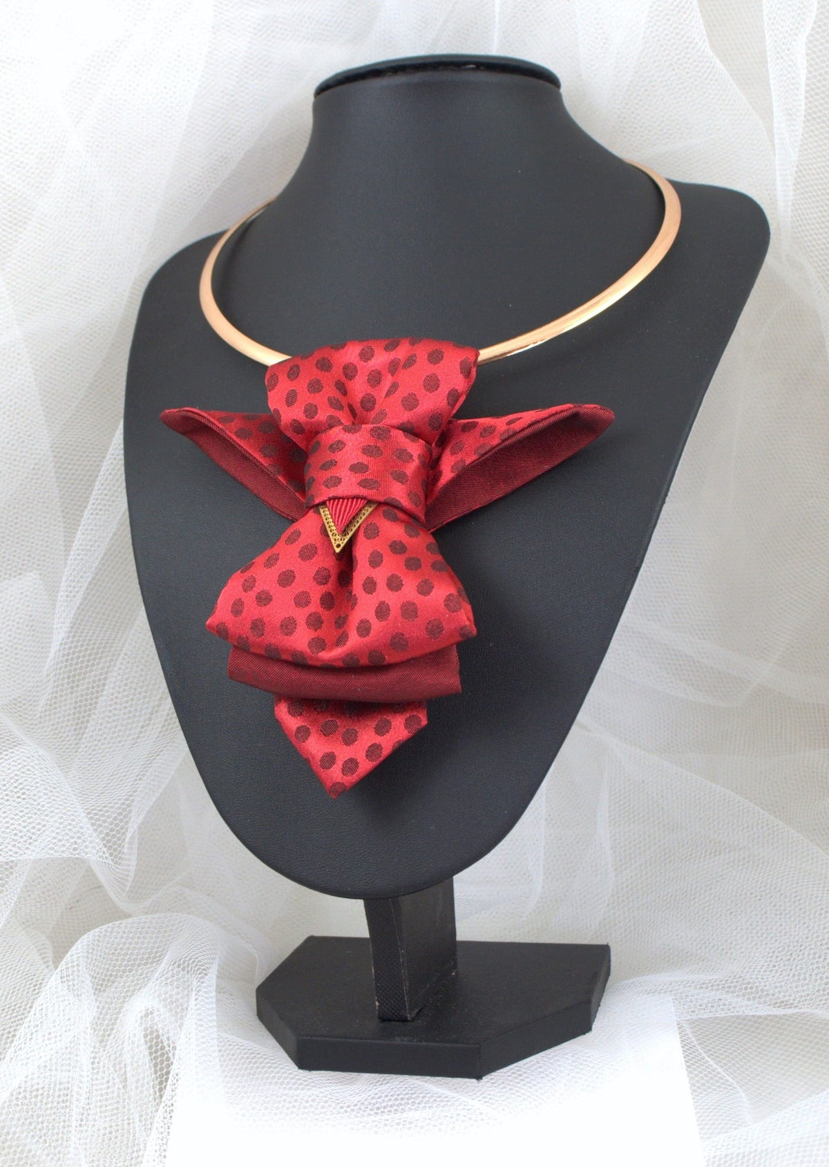 HOPPER TIE RED BIRD FOR LADIES Ruty design Bow tie ruty