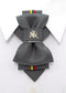 Novelty tie, Lithuania flag tie, Lithuania tie with Vytis symbol, Bow tie hopper tie, Ruty Design, Bow tie, Vertical hopper hand made tie, Tie for groom, Novelty tie