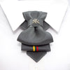 Novelty tie, Lithuania flag tie, Lithuania tie with Vytis symbol