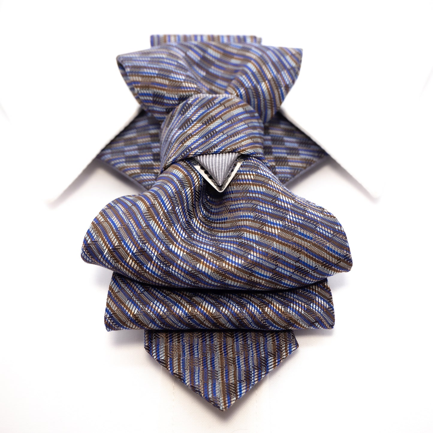 Wedding bow tie for men, hopper tie "foxtrot", unique short necktie