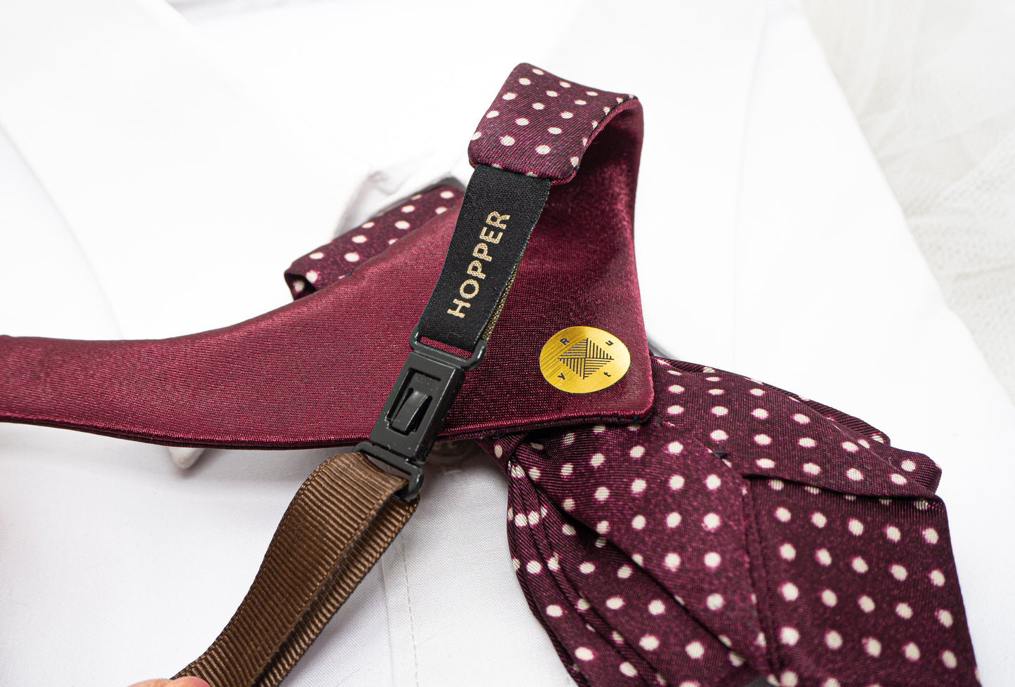 HOPPER TIE CHESTNUT