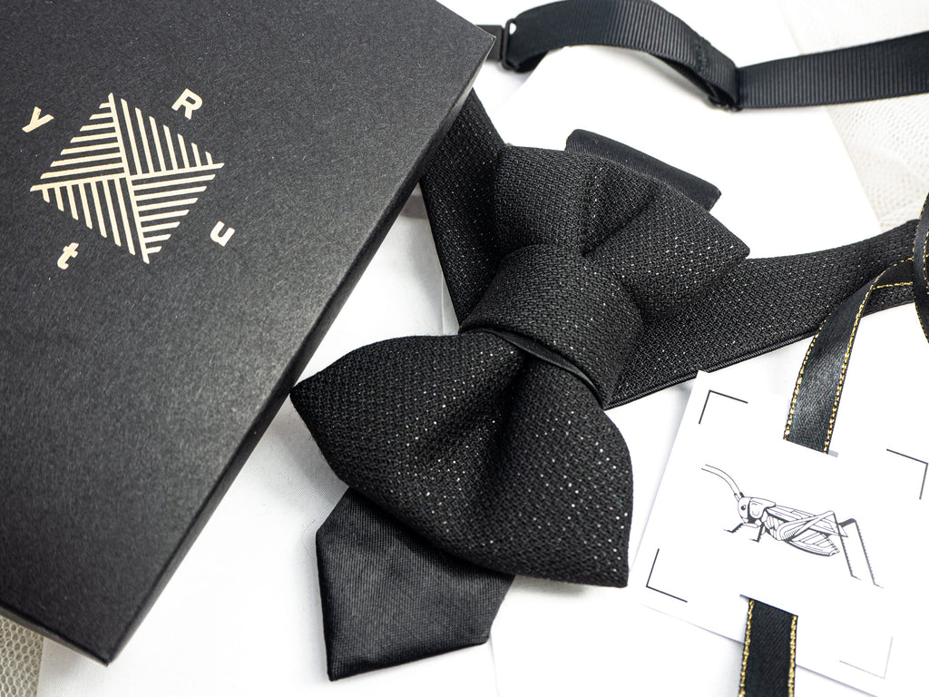 BOW TIE "BLACK PEARL"