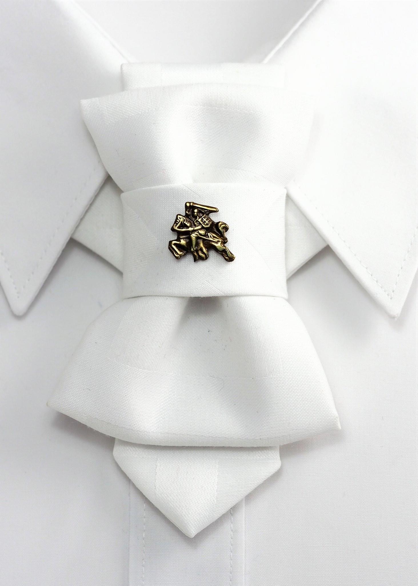 Bow Tie, Tie for wedding suite BADGE - BRASS VYTIS hopper tie DECOR ELEMENT