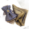 Chameleon color tie Tie with pocket squaere