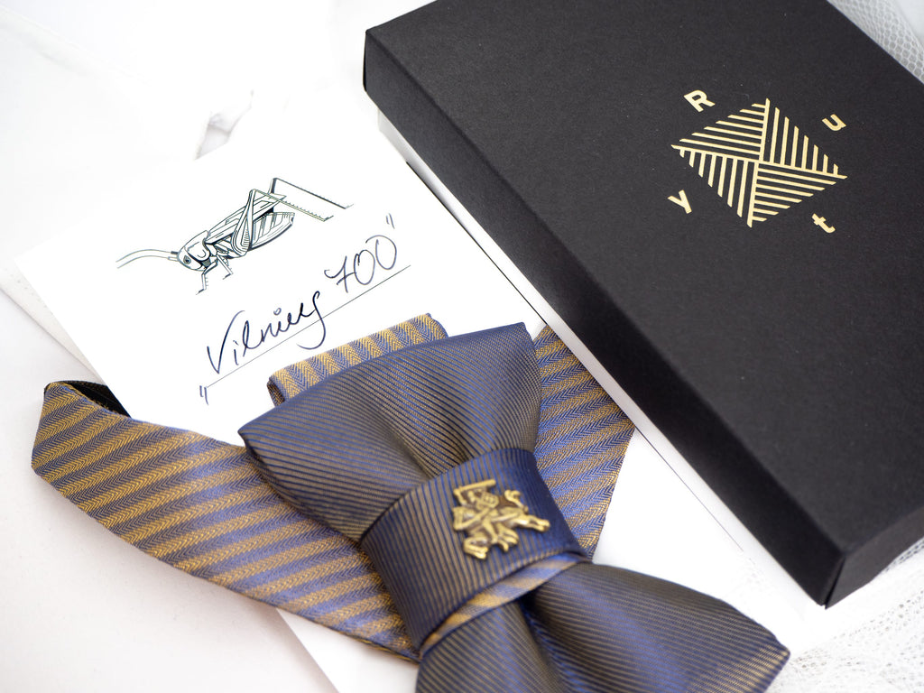 Handmade Bow tie "Vilnius 700"