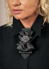 BLACk HOPPER TIE for women, Black bow tie with rose for women, Necktie for her, Black Necktie for lady, Handmade black necktie for women
Unique black necktie design
Luxury handmade necktie
Elegant womens necktie
High-quality black necktie
Black necktie with rose detail
Unisex luxury black tie
Artistic handmade necktie
Modern vertical bow tie
Statement necktie for special occasions
Fashionable black tie for musicians
Perfect necktie for weddings and events
Handmade necktie for a bold look