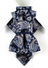 handmade luxury wedding necktie, vertical bow tie, paisley pattern tie, navy blue tie, beige blue paisley tie, groom accessory, unique mens tie, formal event tie, elegant neckwear, satin bow tie, modern classic tie, handmade bow tie, groomsmen gift, luxury tie for wedding, patterned vertical bow, navy paisley necktie, sophisticated menswear, unique wedding tie, stylish bow tie, formal mens accessory, refined tie for groom HOPPER TIE ORIENTAL TALE II