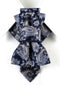 handmade luxury wedding necktie, vertical bow tie, paisley pattern tie, navy blue tie, beige blue paisley tie, groom accessory, unique mens tie, formal event tie, elegant neckwear, satin bow tie, modern classic tie, handmade bow tie, groomsmen gift, luxury tie for wedding, patterned vertical bow, navy paisley necktie, sophisticated menswear, unique wedding tie, stylish bow tie, formal mens accessory, refined tie for groom HOPPER TIE ORIENTAL TALE II