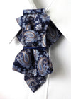 handmade luxury wedding necktie, vertical bow tie, paisley pattern tie, navy blue tie, beige blue paisley tie, groom accessory, unique mens tie, formal event tie, elegant neckwear, satin bow tie, modern classic tie, handmade bow tie, groomsmen gift, luxury tie for wedding, patterned vertical bow, navy paisley necktie, sophisticated menswear, unique wedding tie, stylish bow tie, formal mens accessory, refined tie for groom HOPPER TIE ORIENTAL TALE II