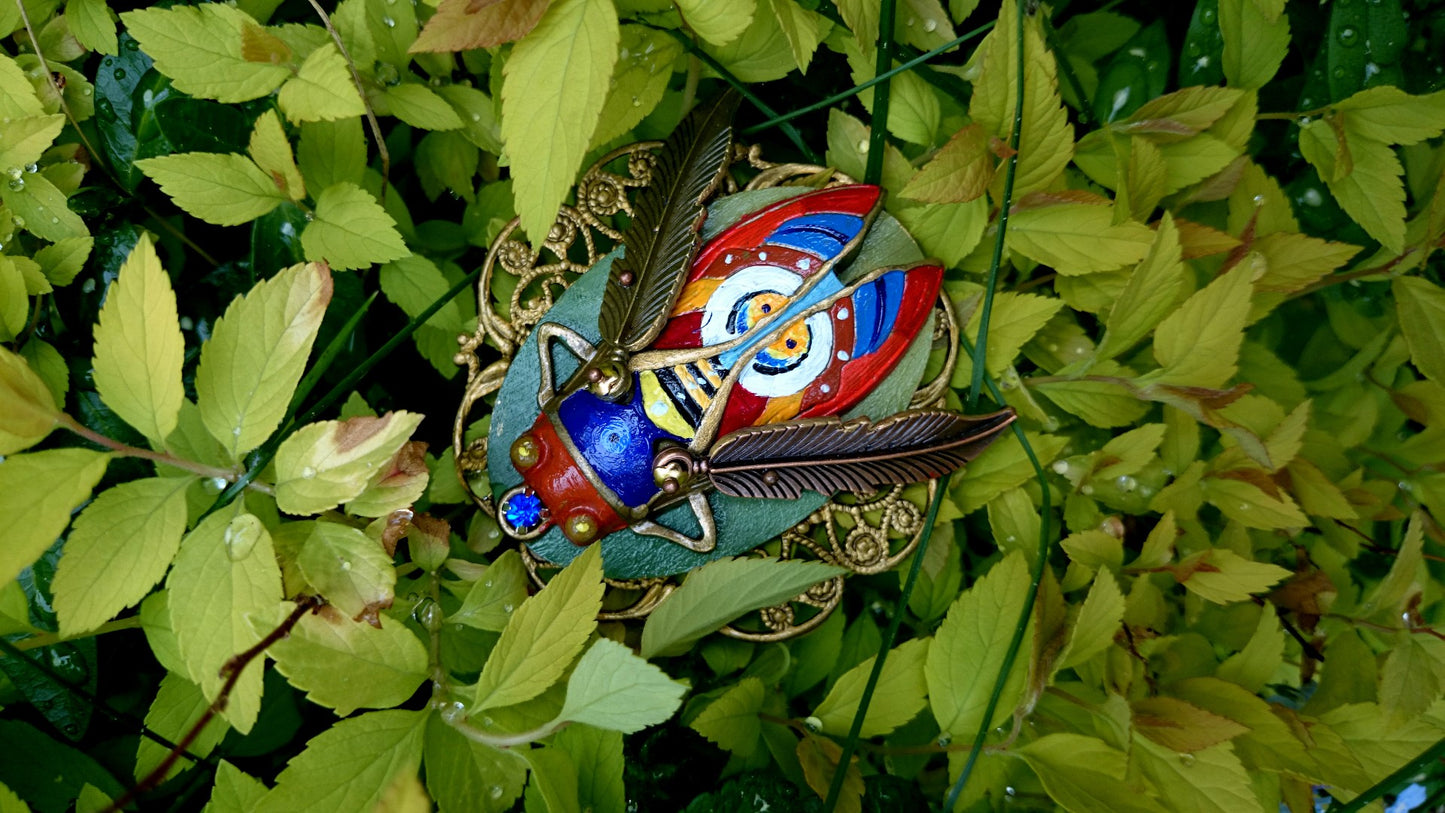 NECKLACE GLOW created by Marijus Piekuras created by painter Marijus Piekuras