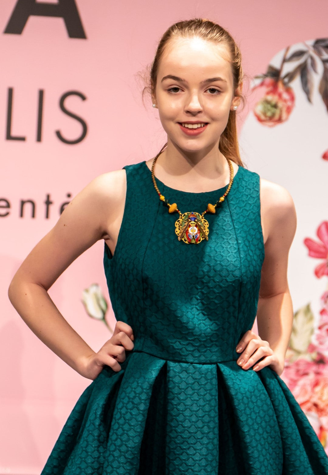 NECKLACE GLOW created by Marijus Piekuras created by painter Marijus Piekuras