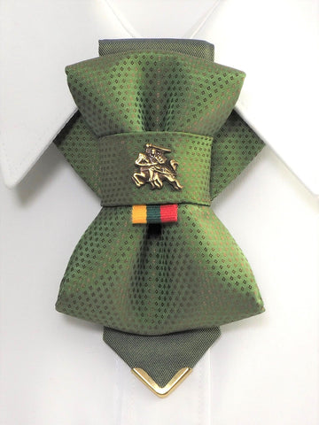 Bow Tie, Tie for wedding suite BADGE - BRASS VYTIS hopper tie DECOR ELEMENT