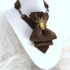 HOPPER TIE "EXOTIC GUEST", women bow tie