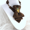 HOPPER TIE "EXOTIC GUEST", women bow tie