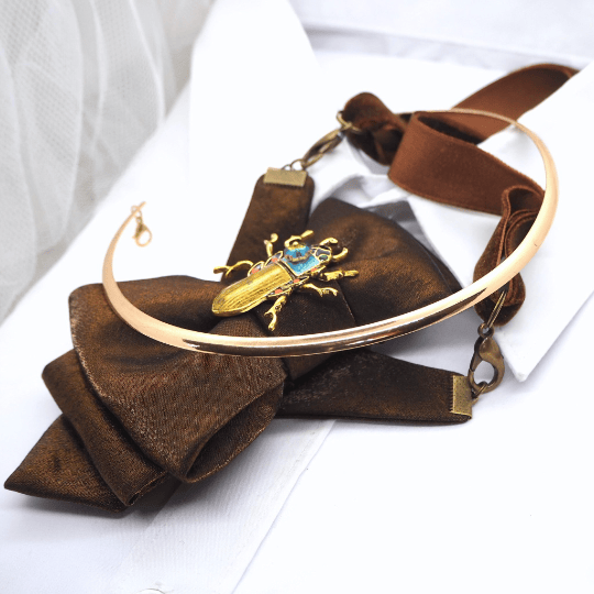 HOPPER TIE "EXOTIC GUEST", tie for women, 