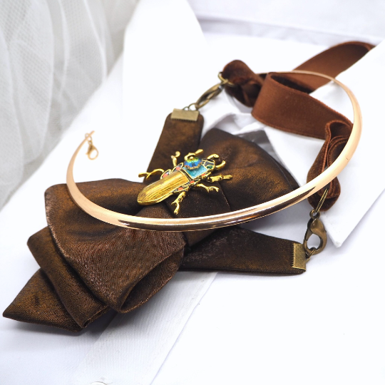 HOPPER TIE "EXOTIC GUEST", tie for women, 
